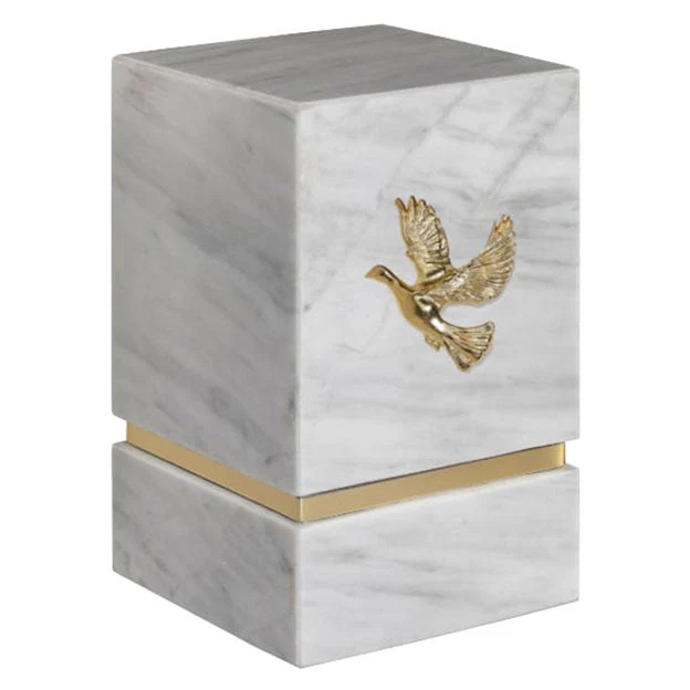La Nostra White Marble Urn 6