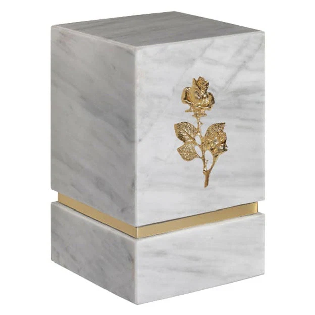La Nostra White Marble Urn 7
