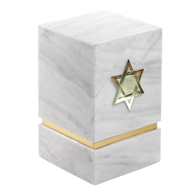 La Nostra White Marble Urn 8